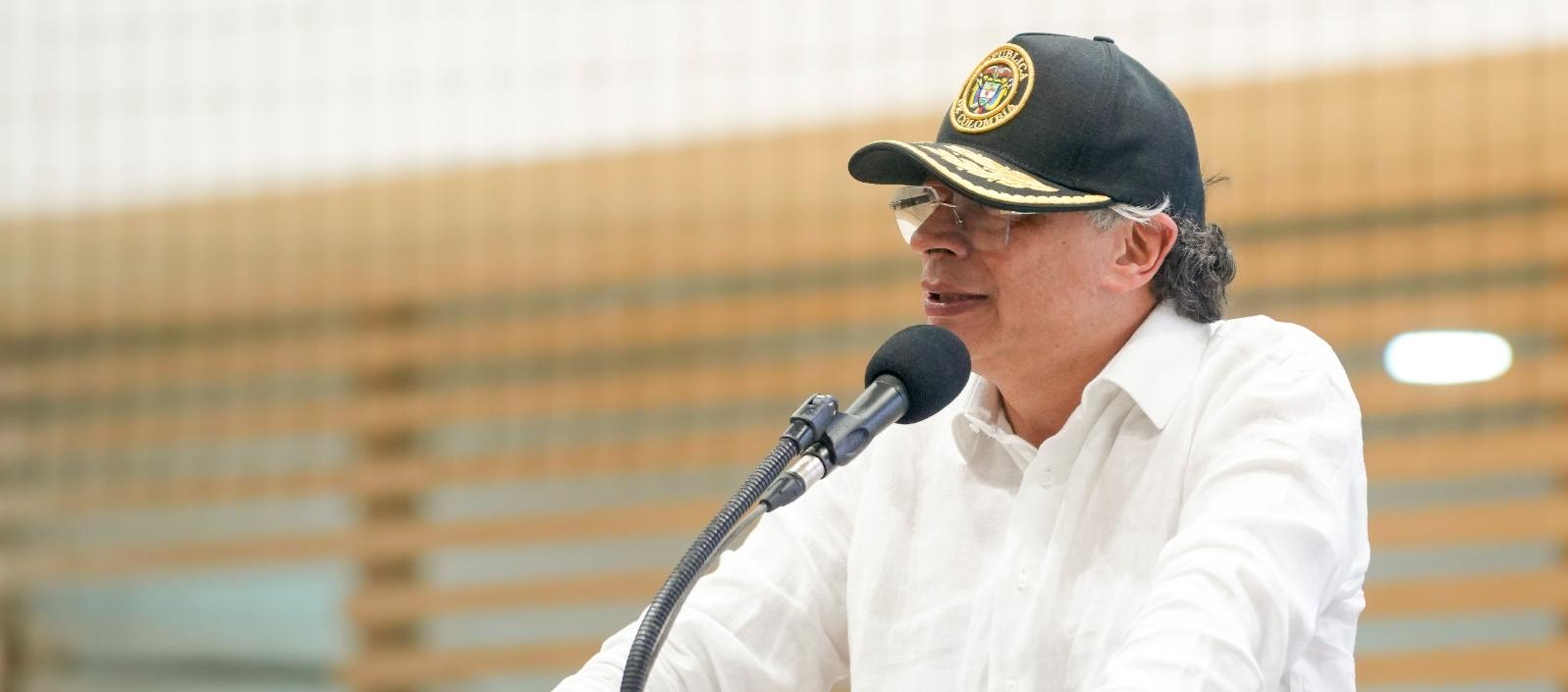 Gustavo Petro, presidente de la República.