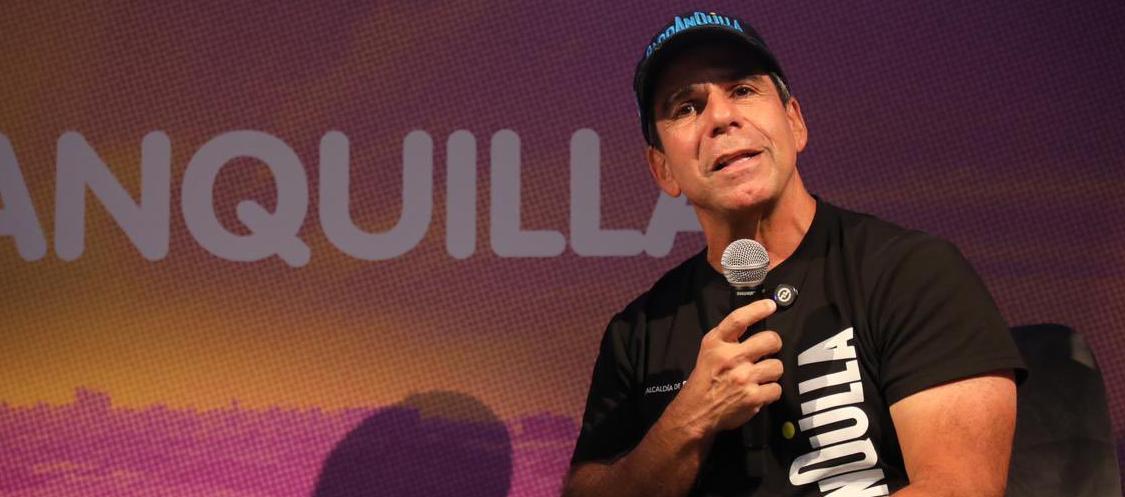 El Alcalde de Barranquilla, Alex Char.