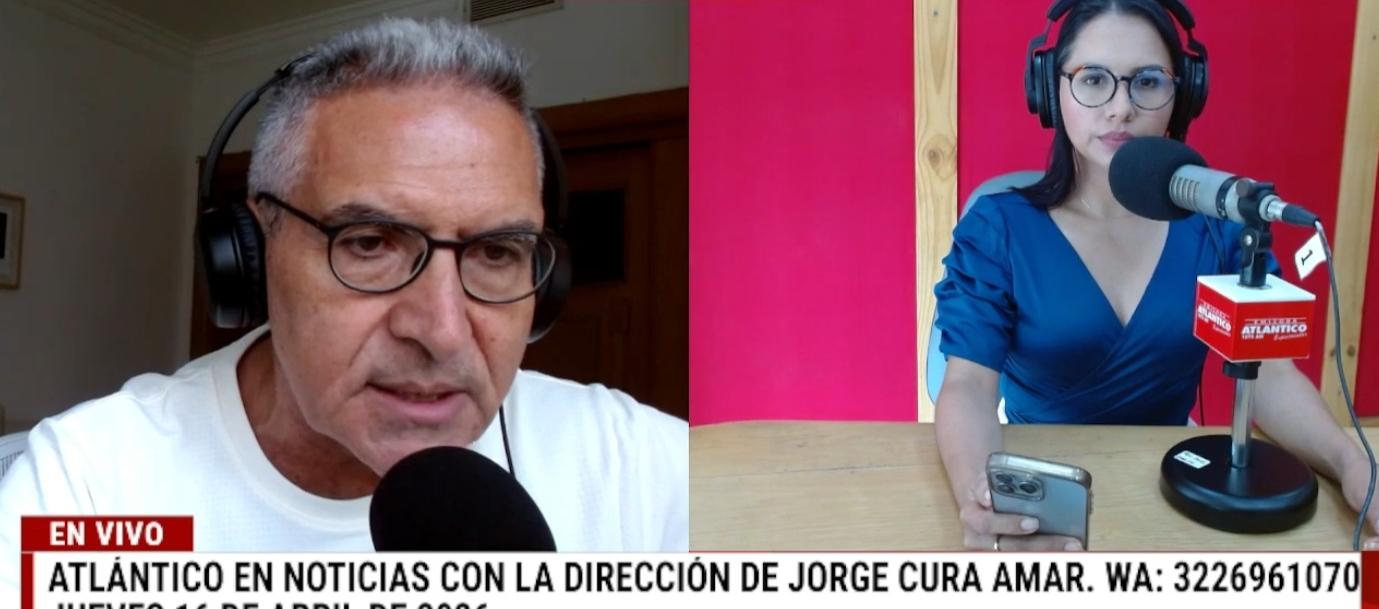 Transmisión de Atlántico en Noticias.
