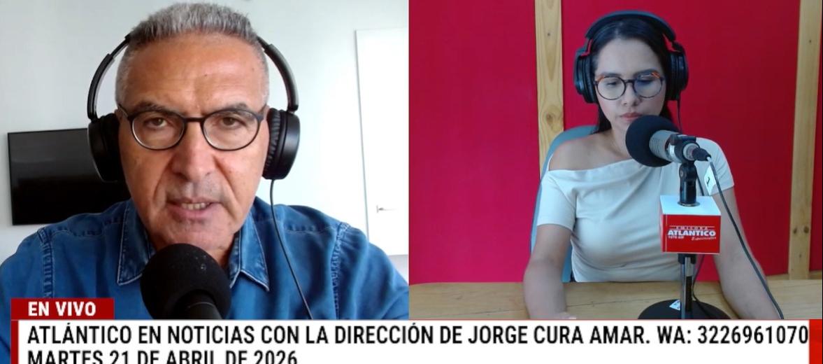 Transmisión de Atlántico en Noticias.