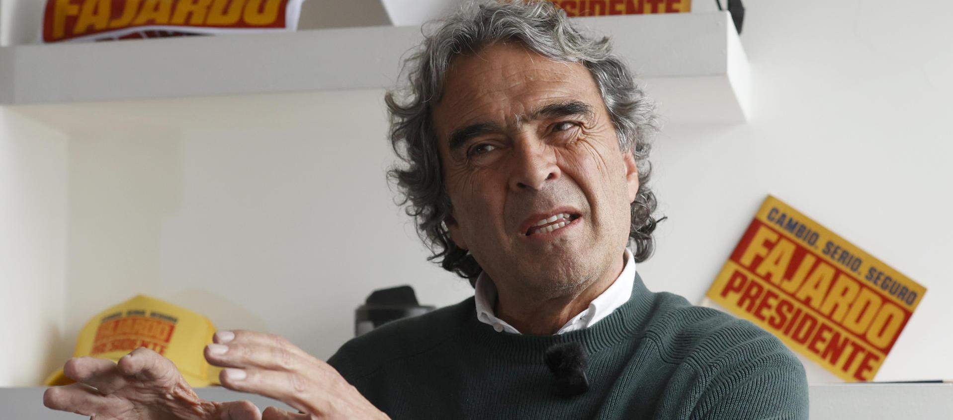 Sergio Fajardo, candidato presidencial.