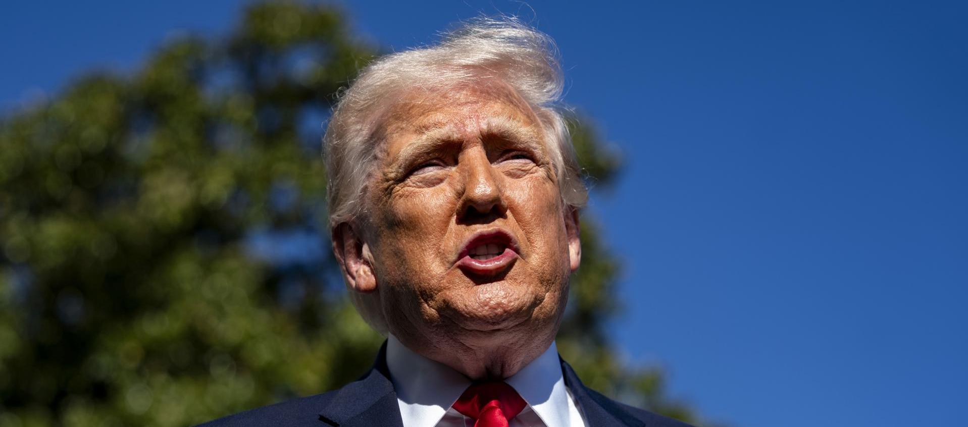 Donald Trump, Presidente de Estados Unidos.