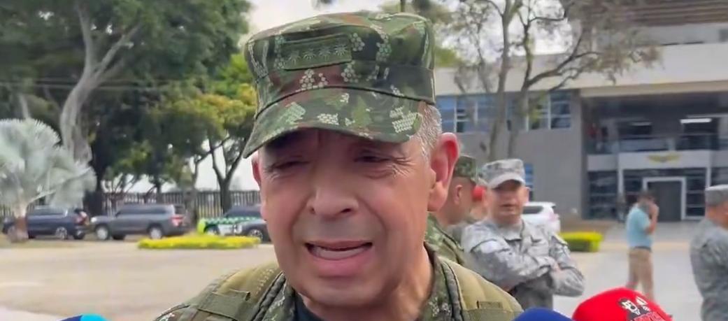 General Hugo Alejandro López, comandante de las Fuerzas Militares. 