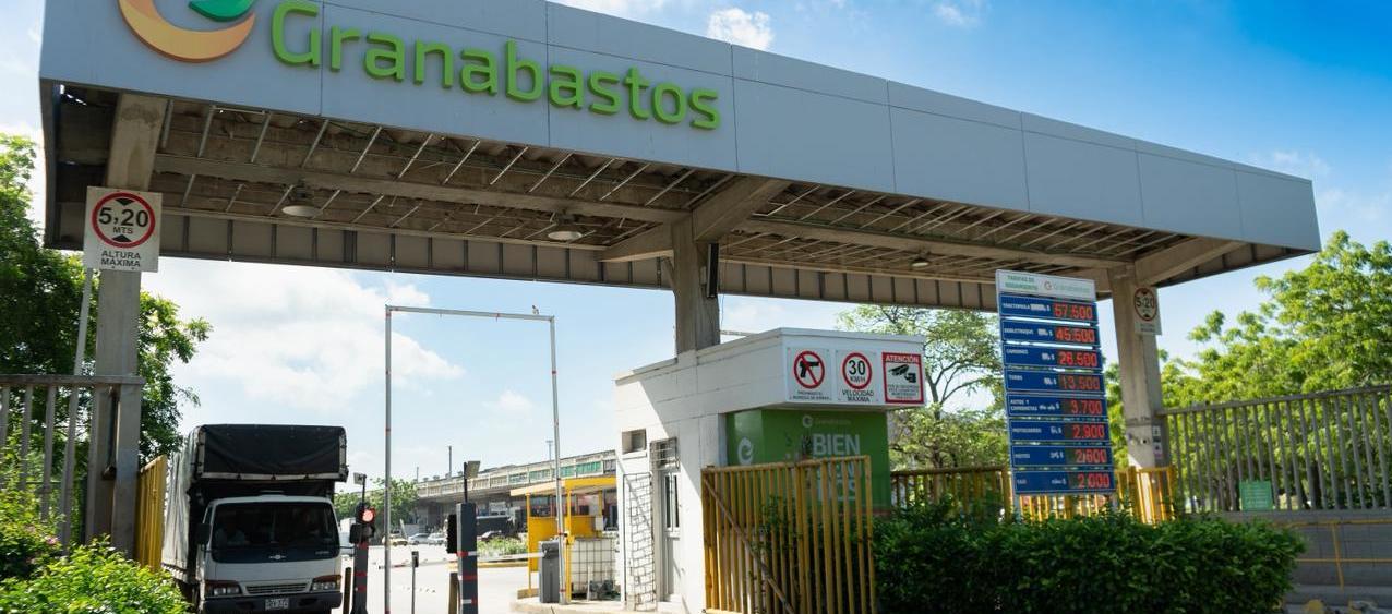 Fachada de Granabastos. 