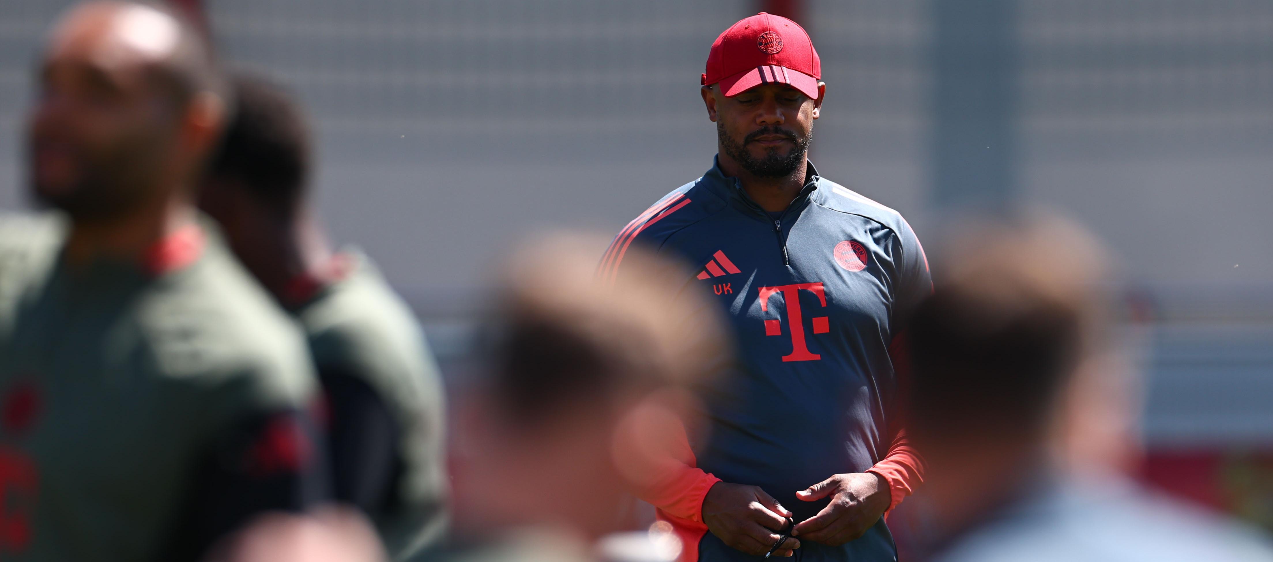 Vincent Kompany, entrenador del Bayern Múnich.