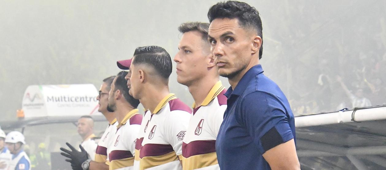 Lucas González, técnico del Deportes Tolima. 