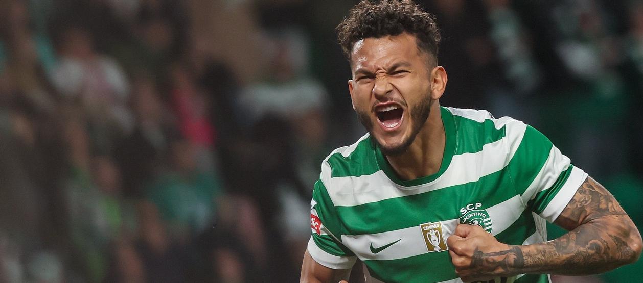 El colombiano Luis Suárez, delantero del Sporting de Lisboa.