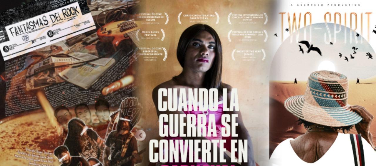 Estos son los cortometrajes que se exhibirán. 