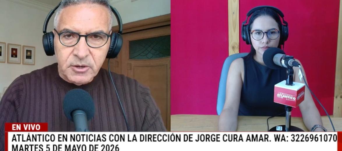 Transmisión de Atlántico en Noticias.