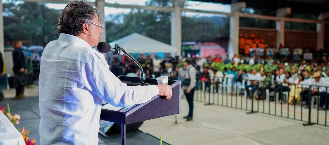 El Presidente de la República, Gustavo Petro.