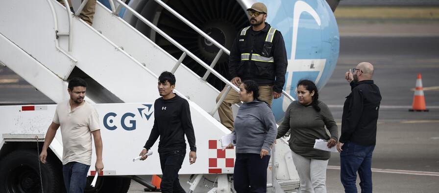 Llegaron 115 migrantes a Venezuela procedentes de Estados Unidos.