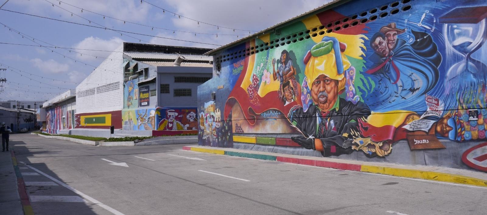 Museo a cielo abierto hace parte del recorrido.  