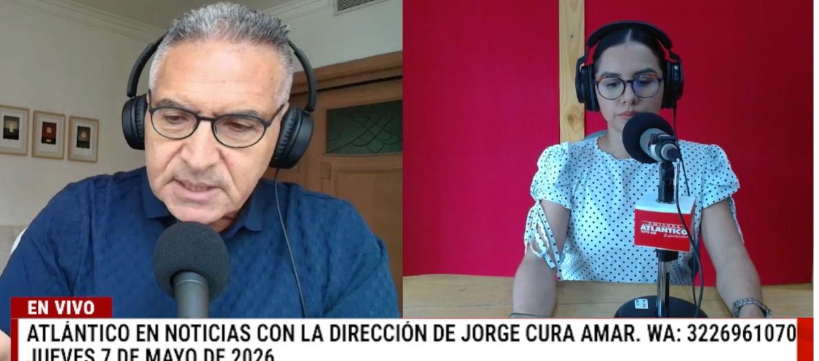 Transmisión de Atlántico en Noticias.
