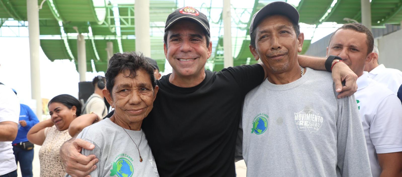 La Alcaldía trabaja de la mano con recicladores. 