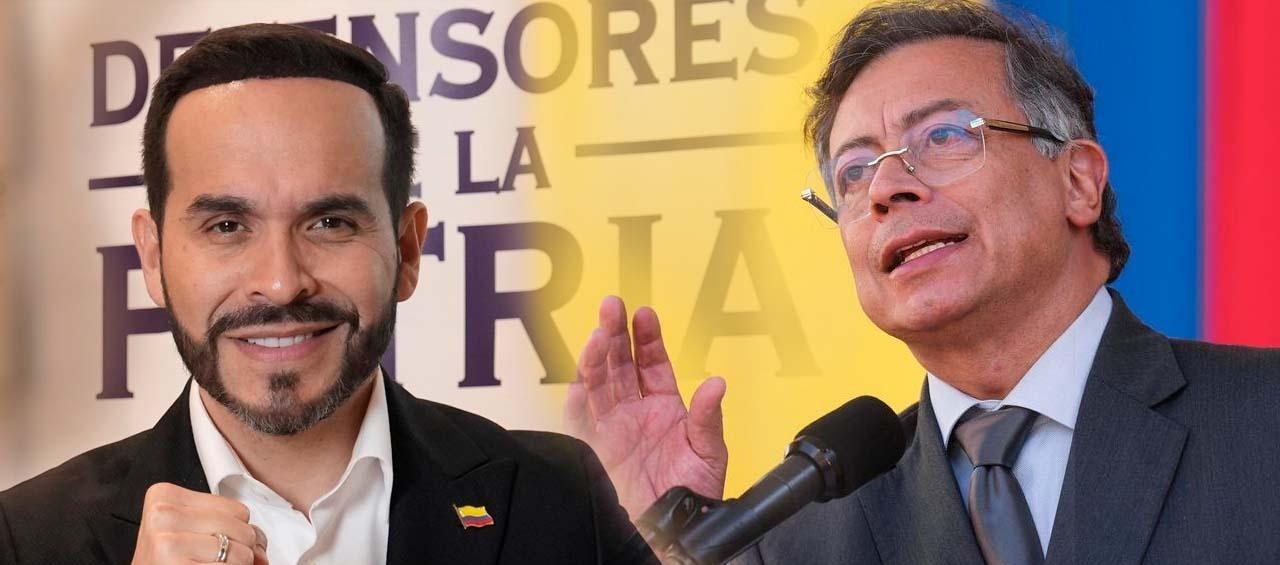 Abelardo De La Espriella y Gustavo Petro.