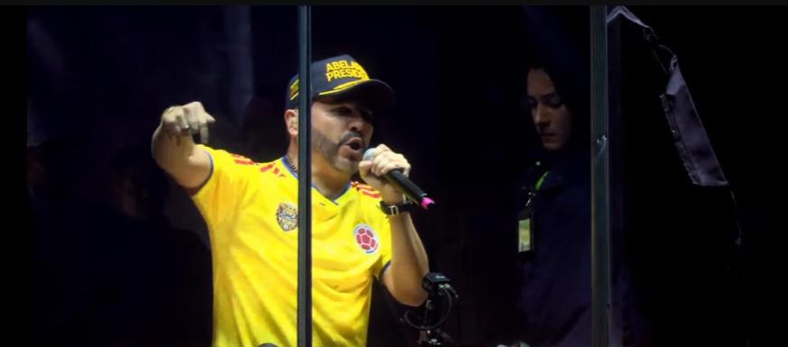 Abelardo De la Espriella, candidato presidencial. 