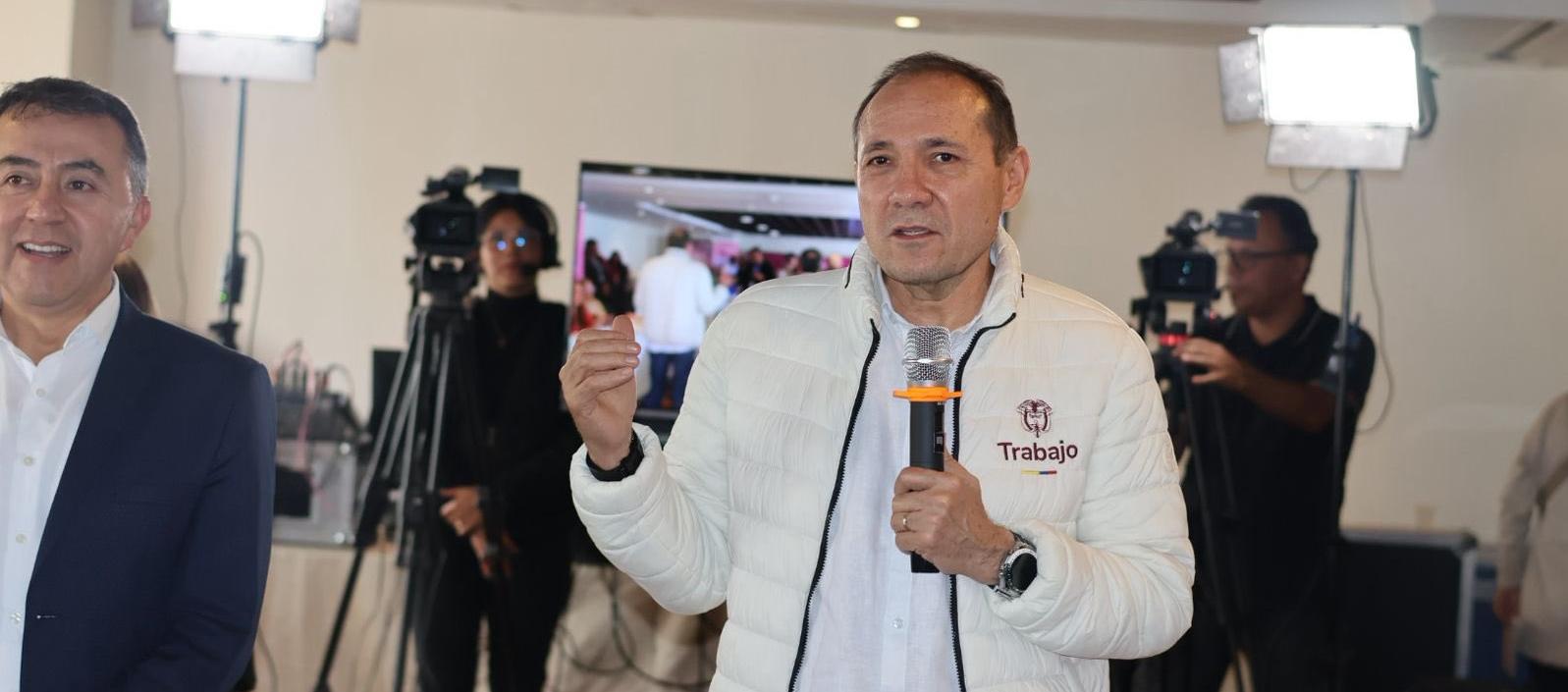 Antonio Sanguino, ministro del Trabajo.
