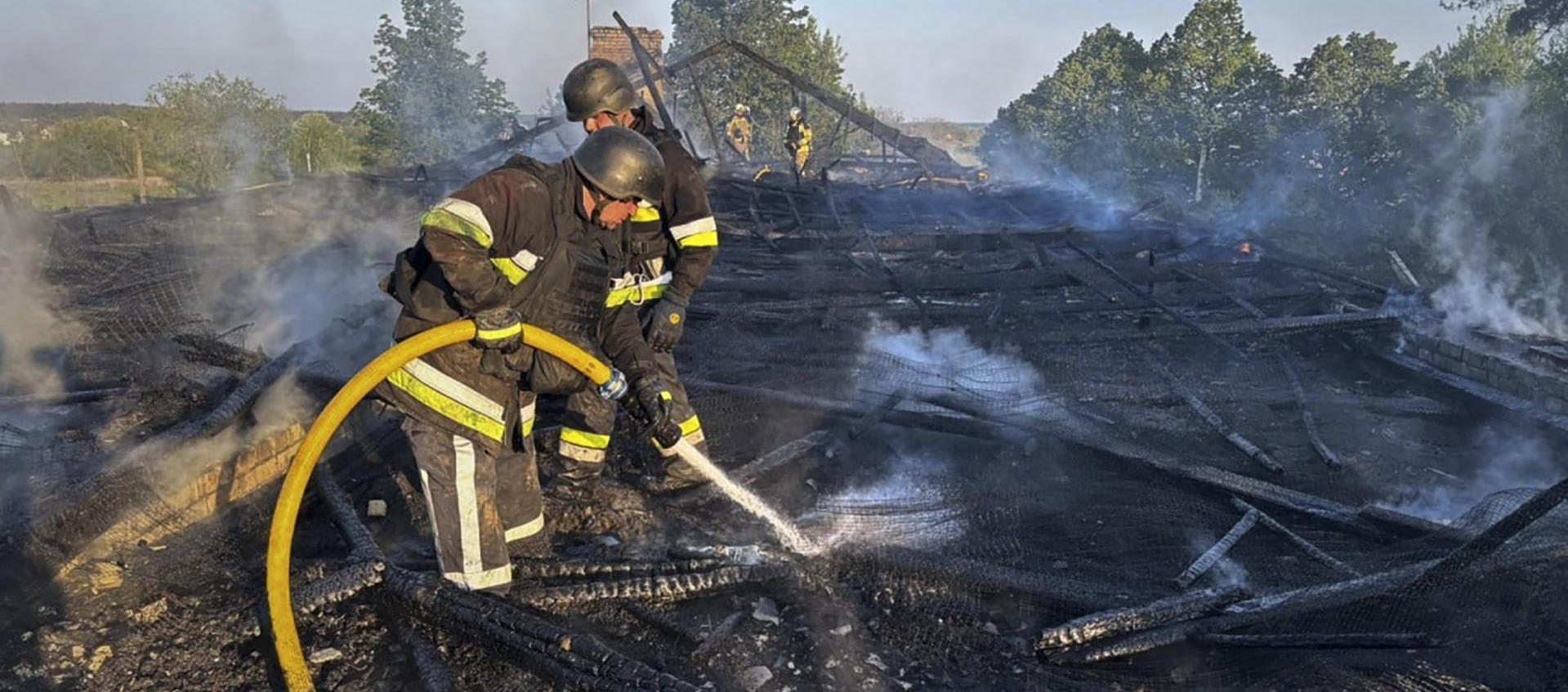 Ataque a una zona cercana a Kiev, capital de Ucrania.