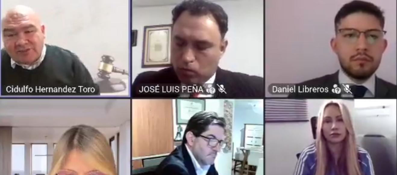 Audiencia de Sandra Ortiz.