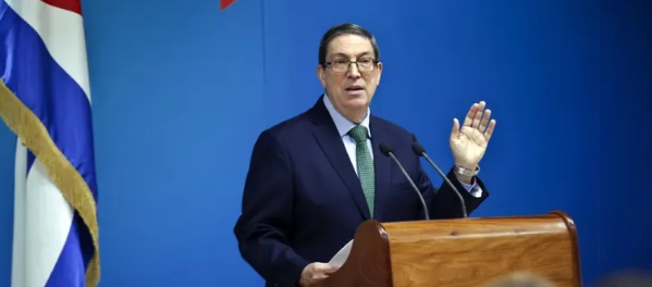 Bruno Rodríguez, canciller de Cuba, se pronunció sobre la "falta de acción" de la UE. 