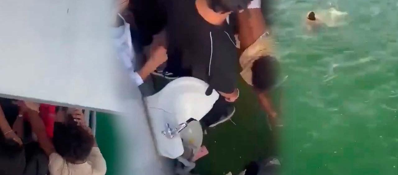 Imágenes del momento previo a la muerte de Alexander Avendaño. 