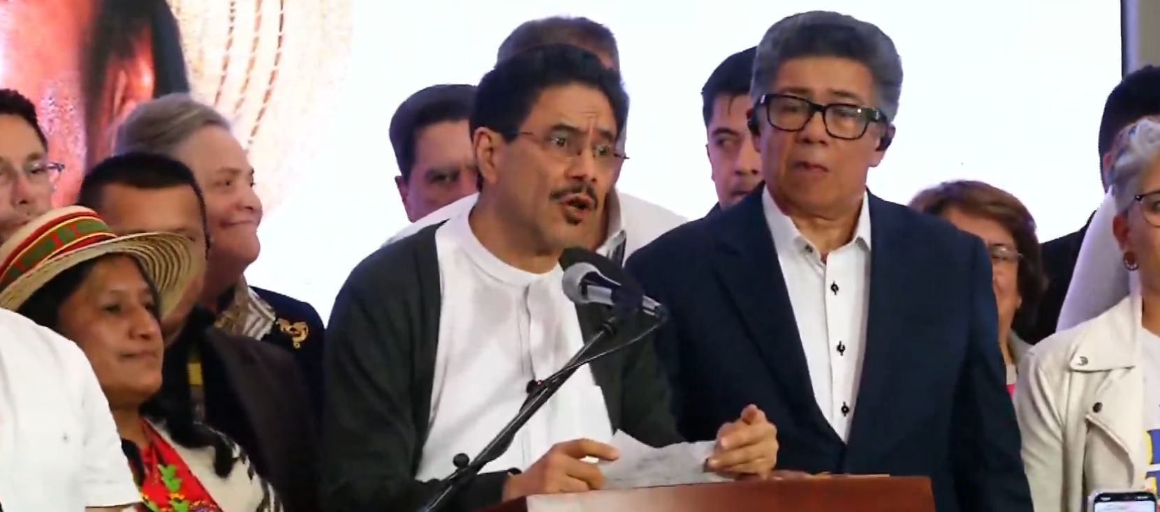 Iván Cepeda, candidato presidencial. 