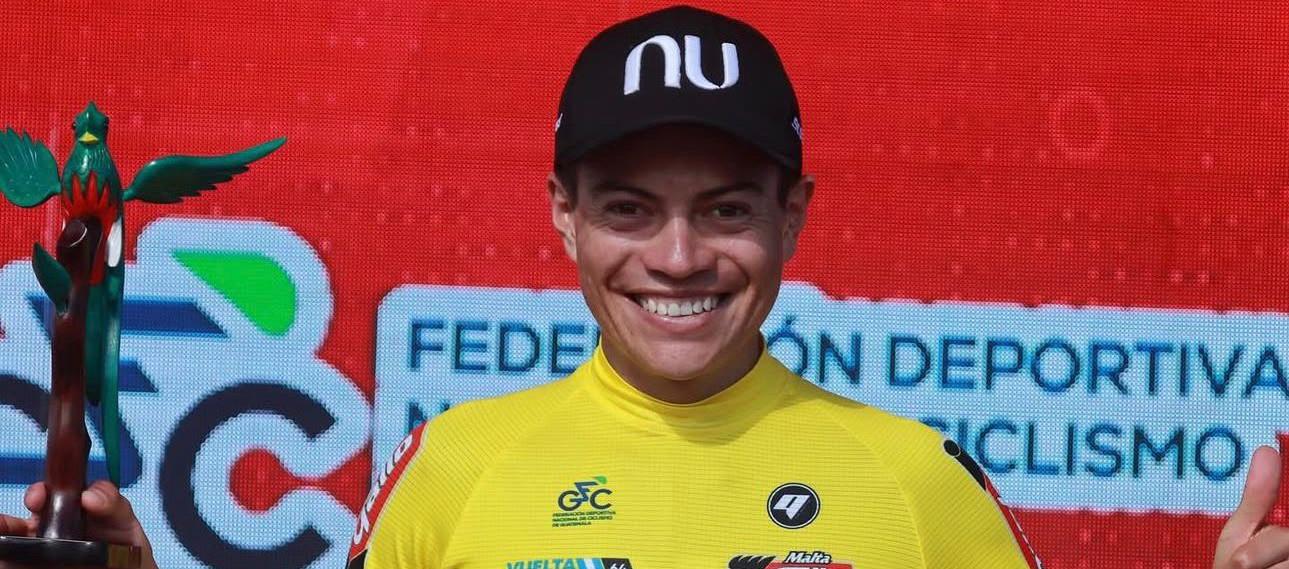 Ciclista Cristian Muñoz.