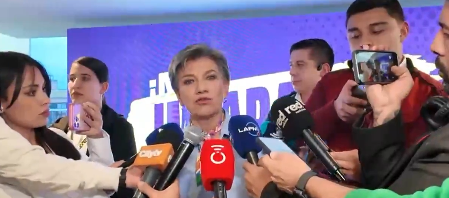 Claudia López, excandidata presidencial. 