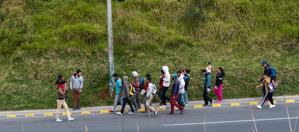 Desplazamiento forzado por el conflicto armado en Colombia.