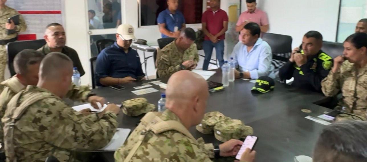 Consejo de Seguridad en La Guajira.