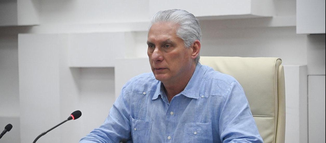 Presidente de Cuba, Miguel Díaz-Canel.