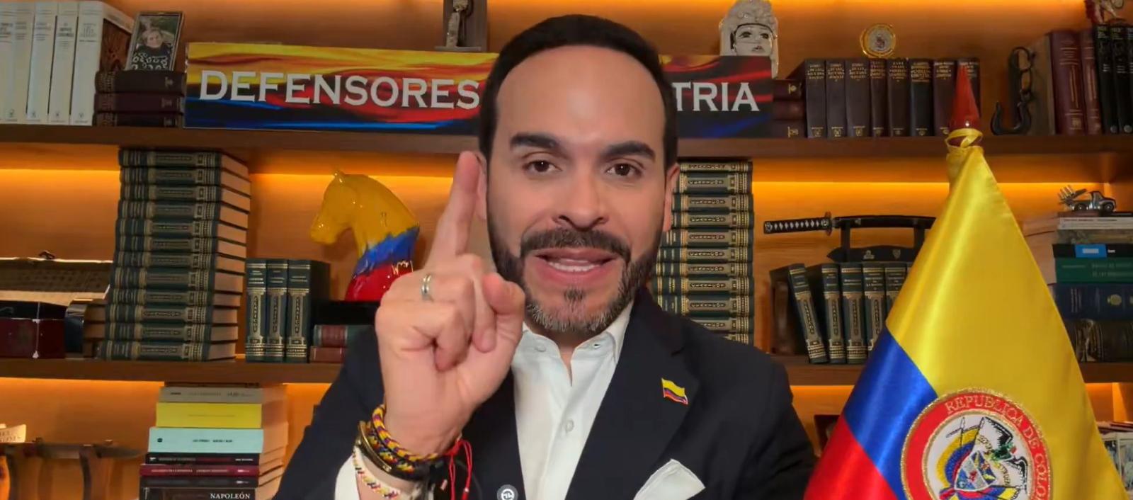 El candidato presidencial Abelardo De La Espriella.