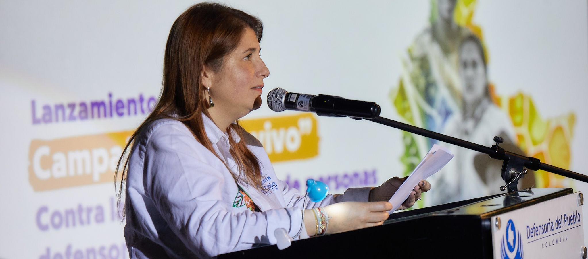 La Defensora del Pueblo, Iris Marín.