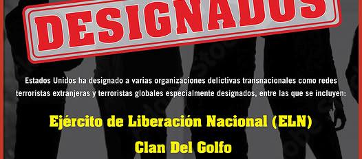 Imagen publicada por la Embajada de EE.UU. en Bogotá. 