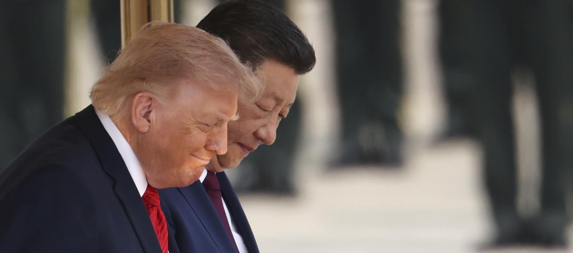Donald Trump y Xi Jinping.