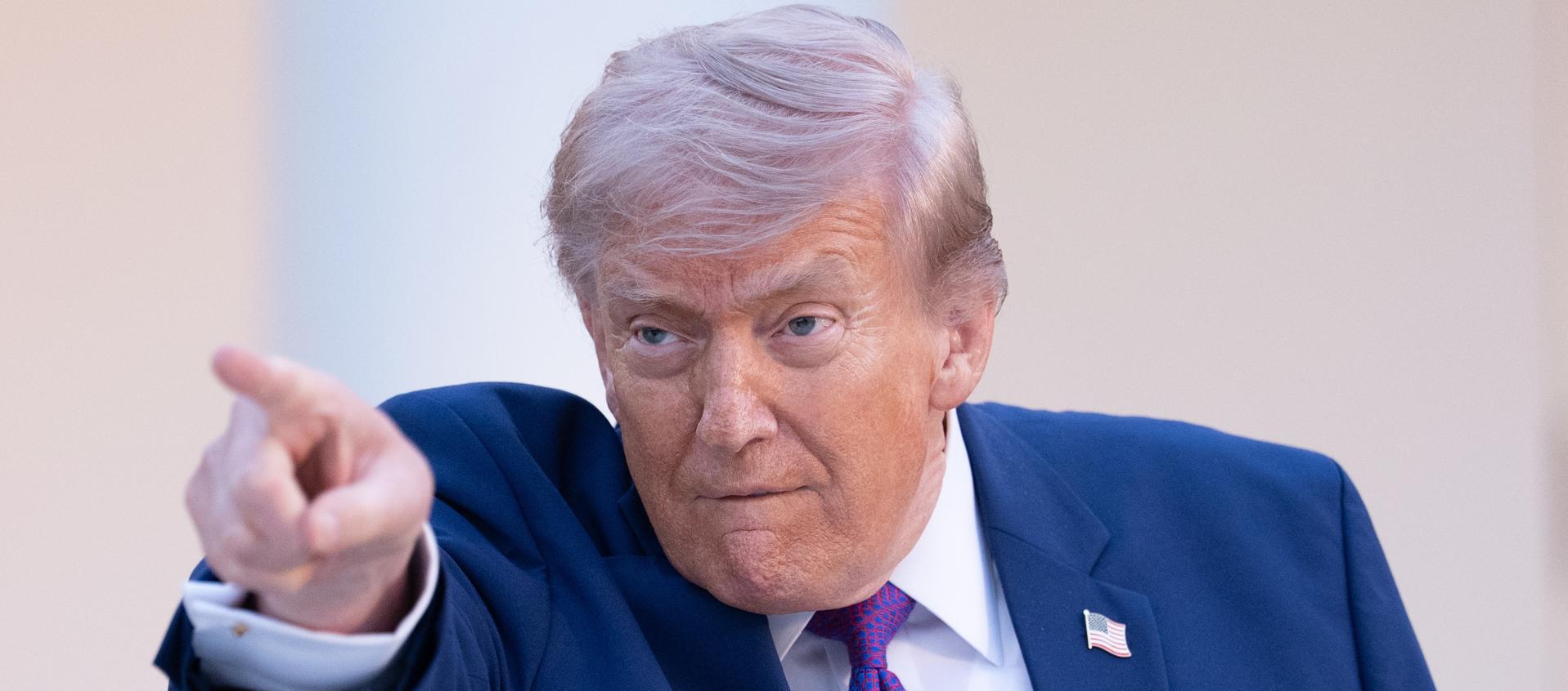 Donald Trump, presidente de Estados Unidos.