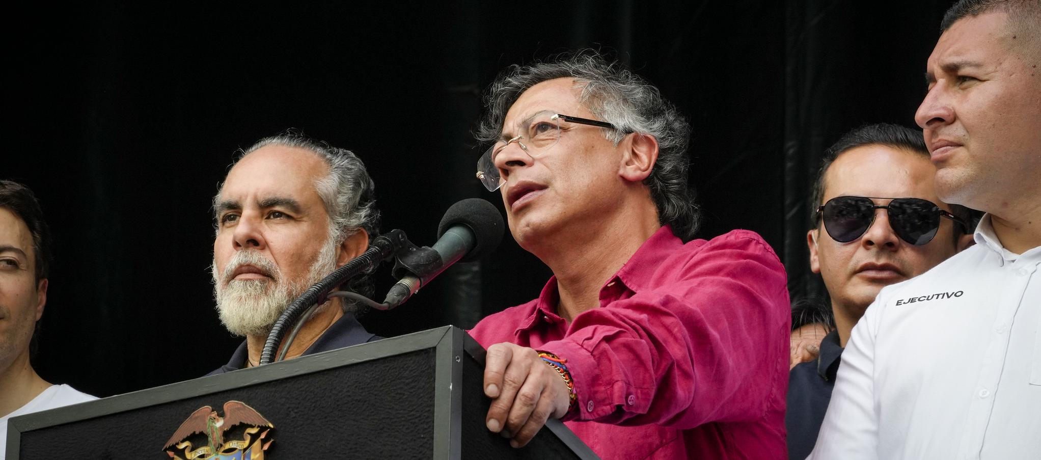 El Presidente Gustavo Petro.