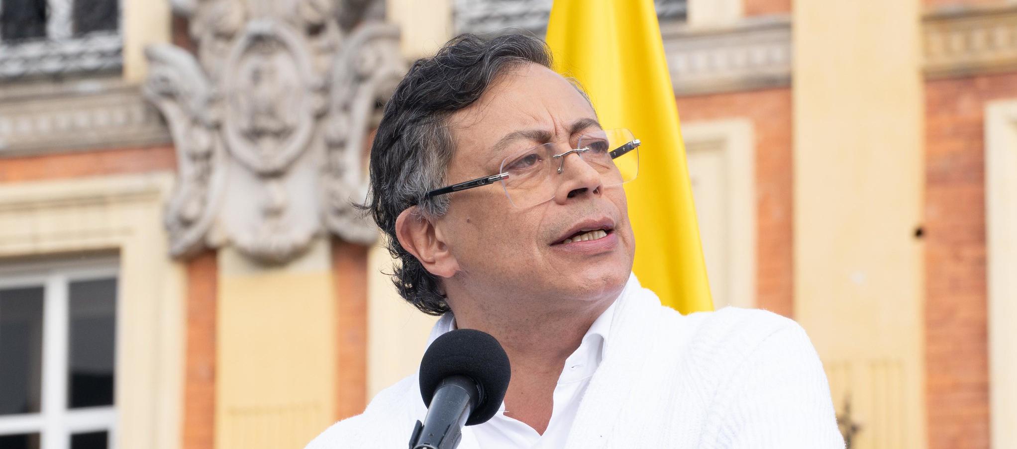 El Presidente Gustavo Petro.