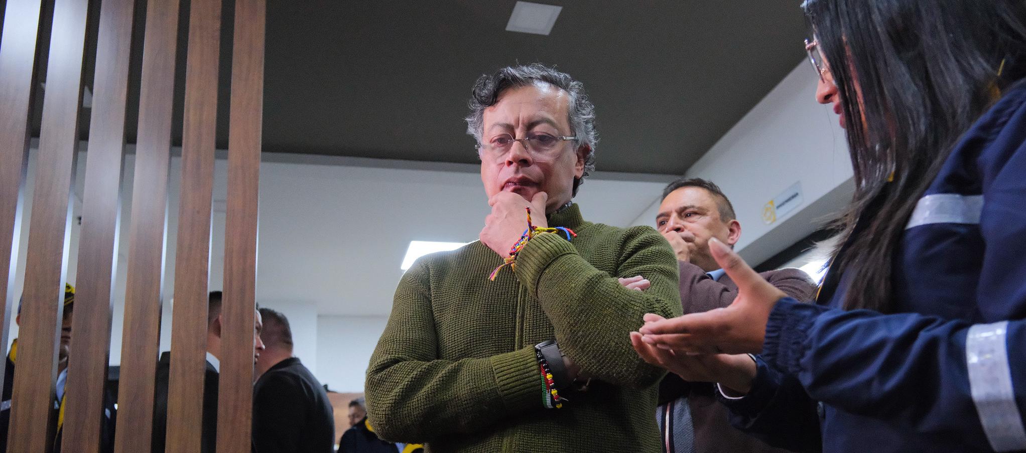 El Presidente Gustavo Petro.