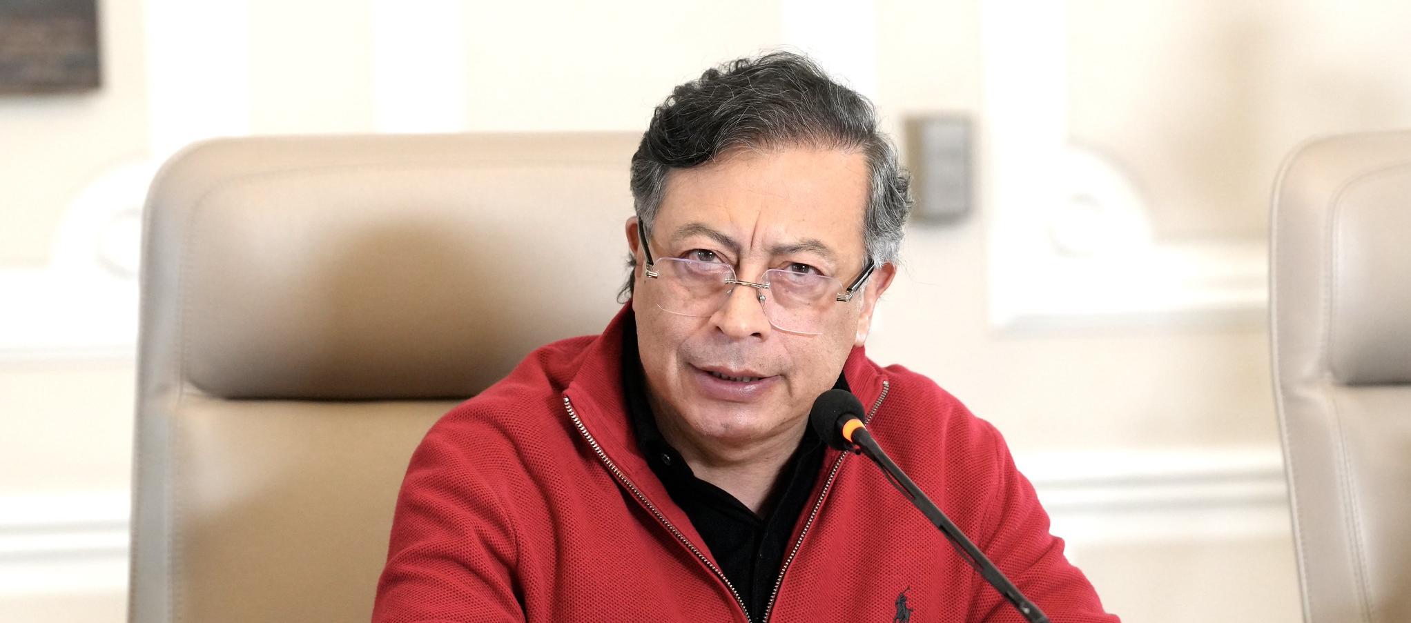 El Presidente Gustavo Petro.