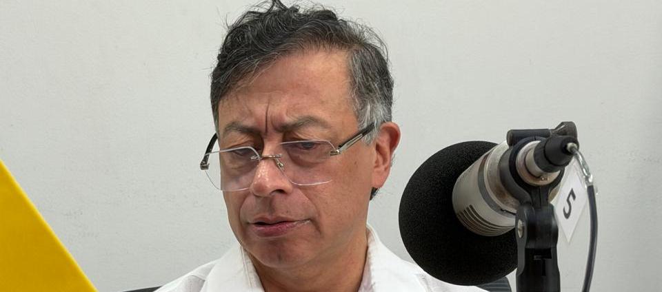 El Presidente Gustavo Petro.