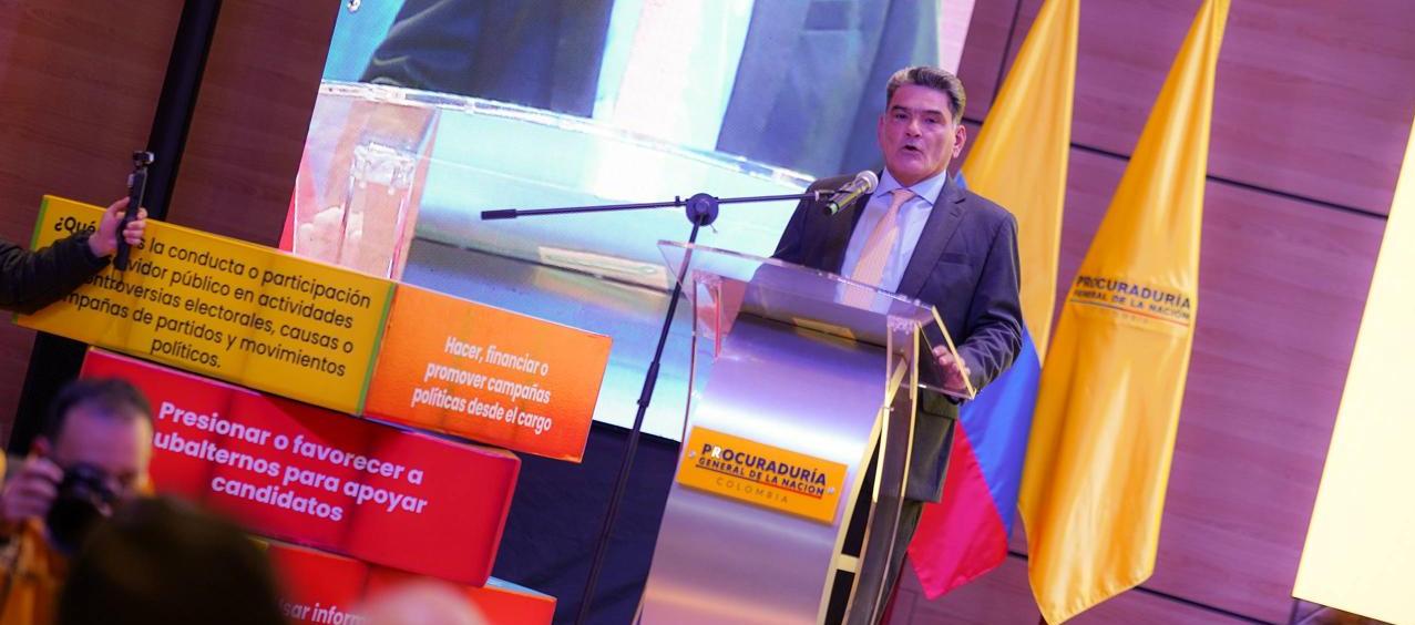 El procurador Gregorio Eljach.