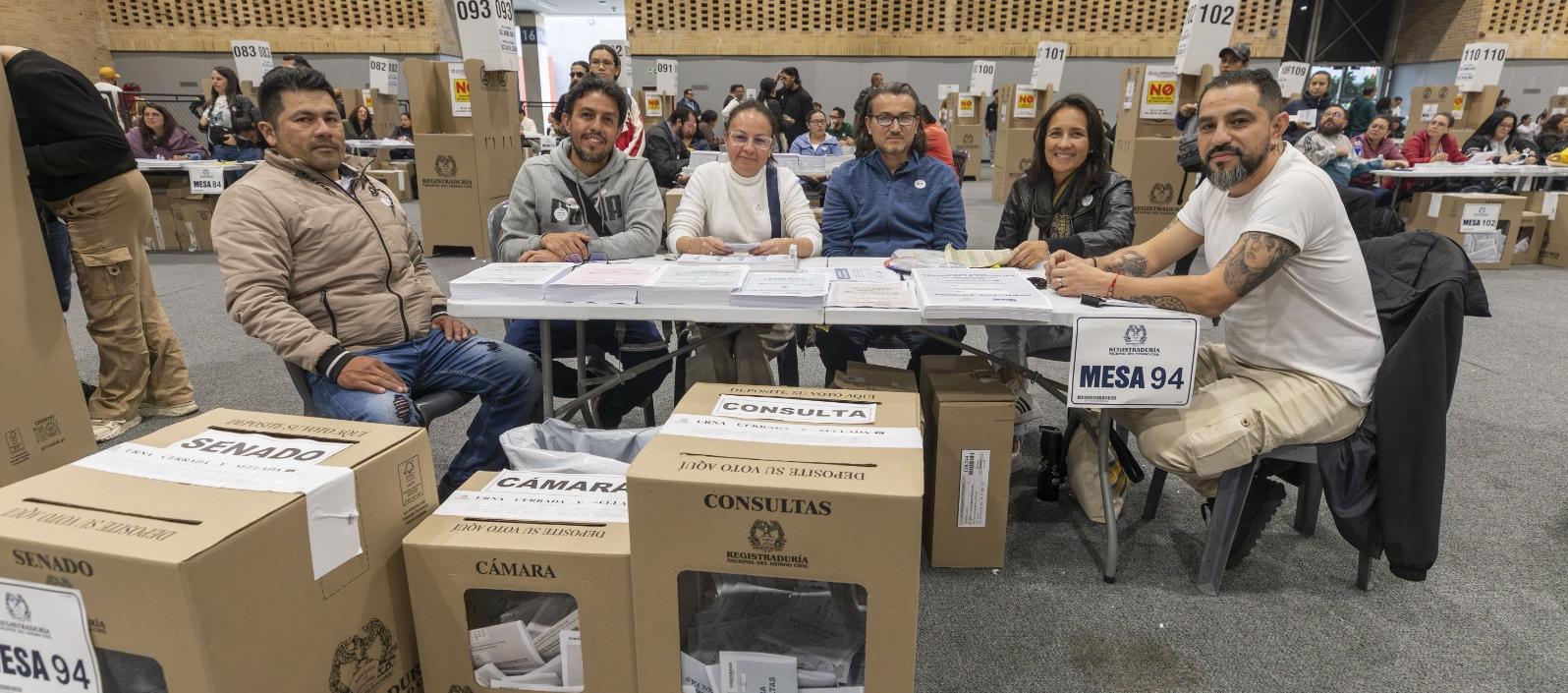 Designan jurados de votación para las elecciones presidenciales 2026