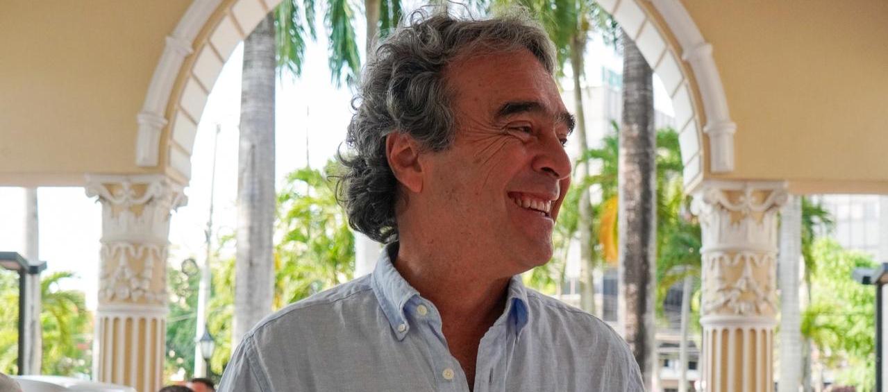 El candidato presidencial Sergio Fajardo.