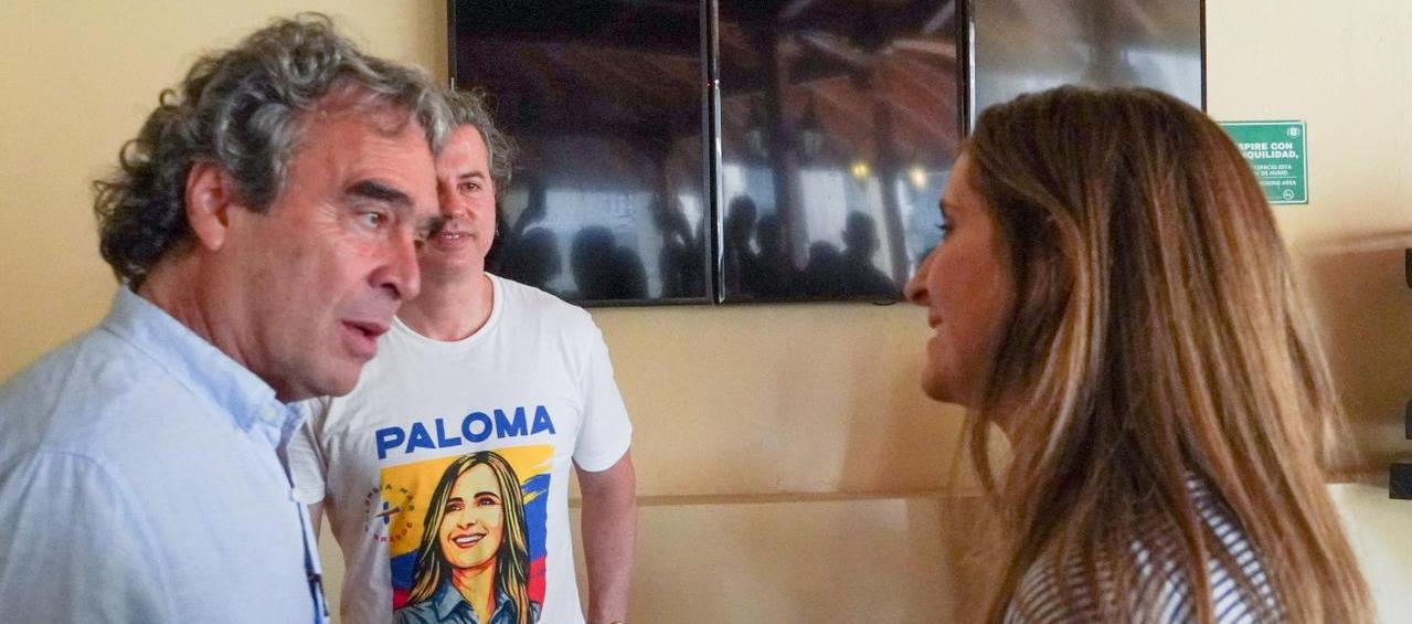 Sergio Fajardo y Paloma Valencia.