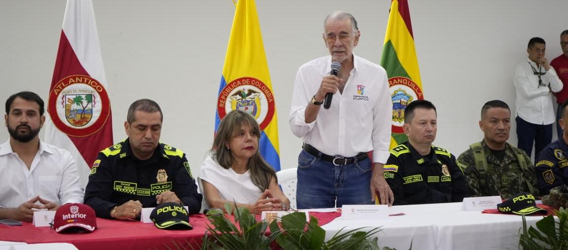 Gobernador Eduardo Verano durante la instalación. 
