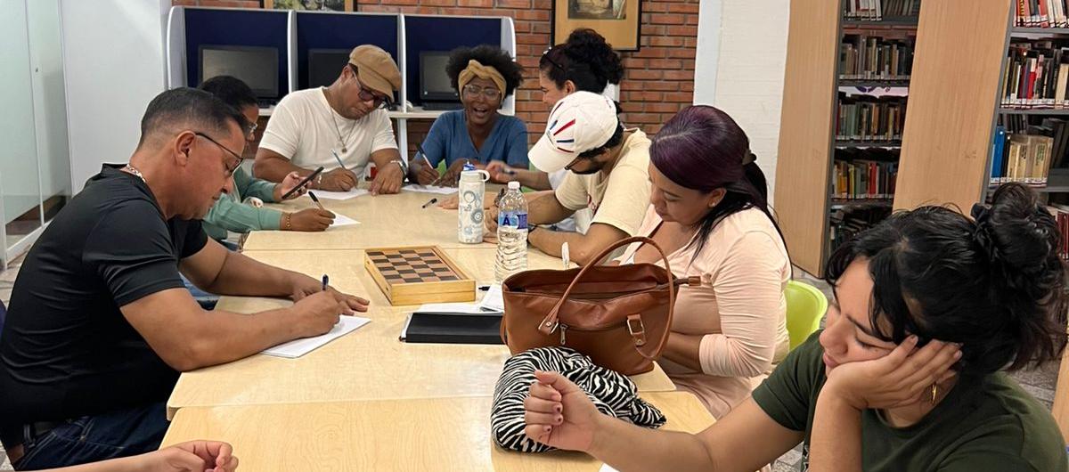 Jornada de la Consejería Comisionada para la Paz y Mincultura con docentes y actores culturales.