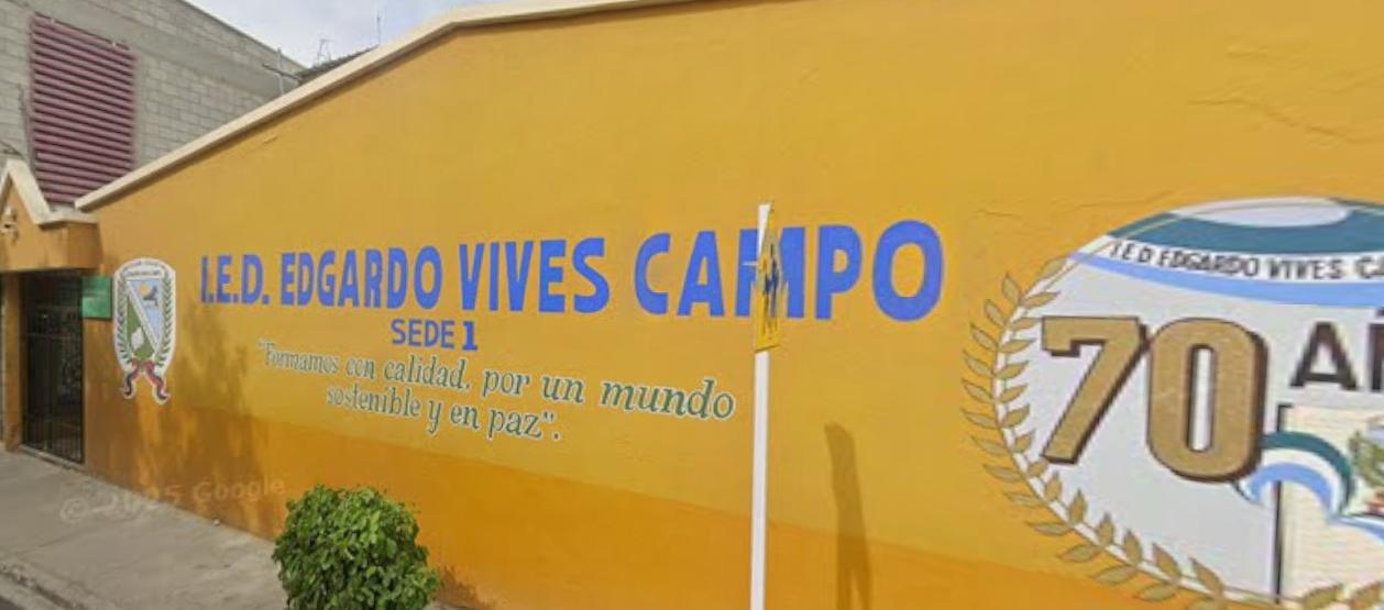 Institución Educativa Distrital 'Edgardo Vives Campo'.
