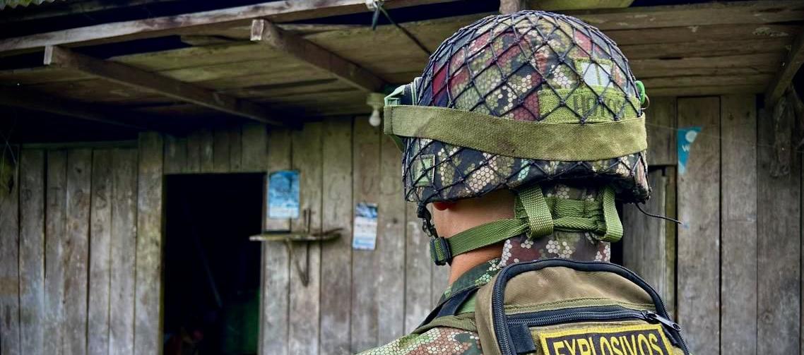 Integrante del Ejército.