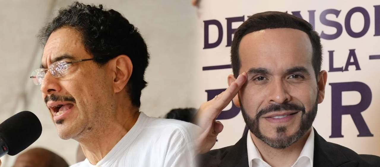 Iván Cepeda y Abelardo De La Espriella.